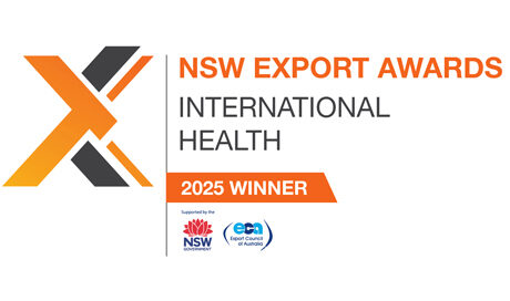 2025 NSW Export Awards – International Health Category