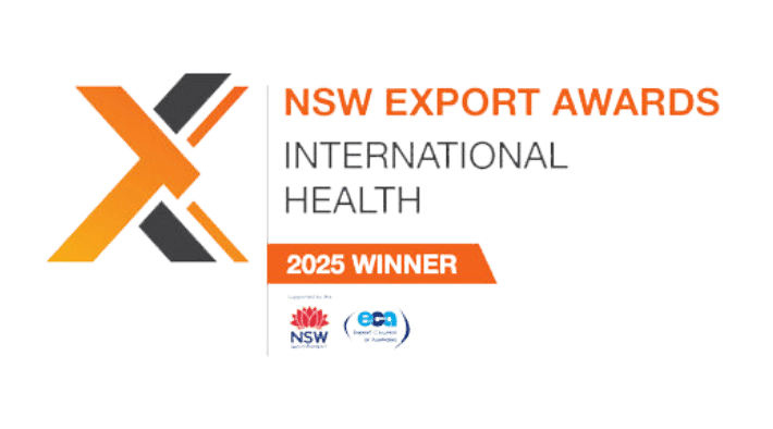 NSW Export Awards International Health_Winner 2025 Logo